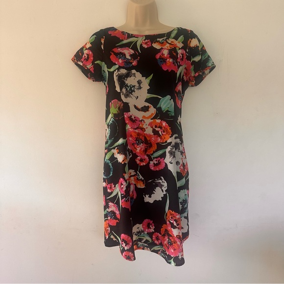 Yumi Kim Floral Short Sleeve Dress - size XS - Picture 1 of 8